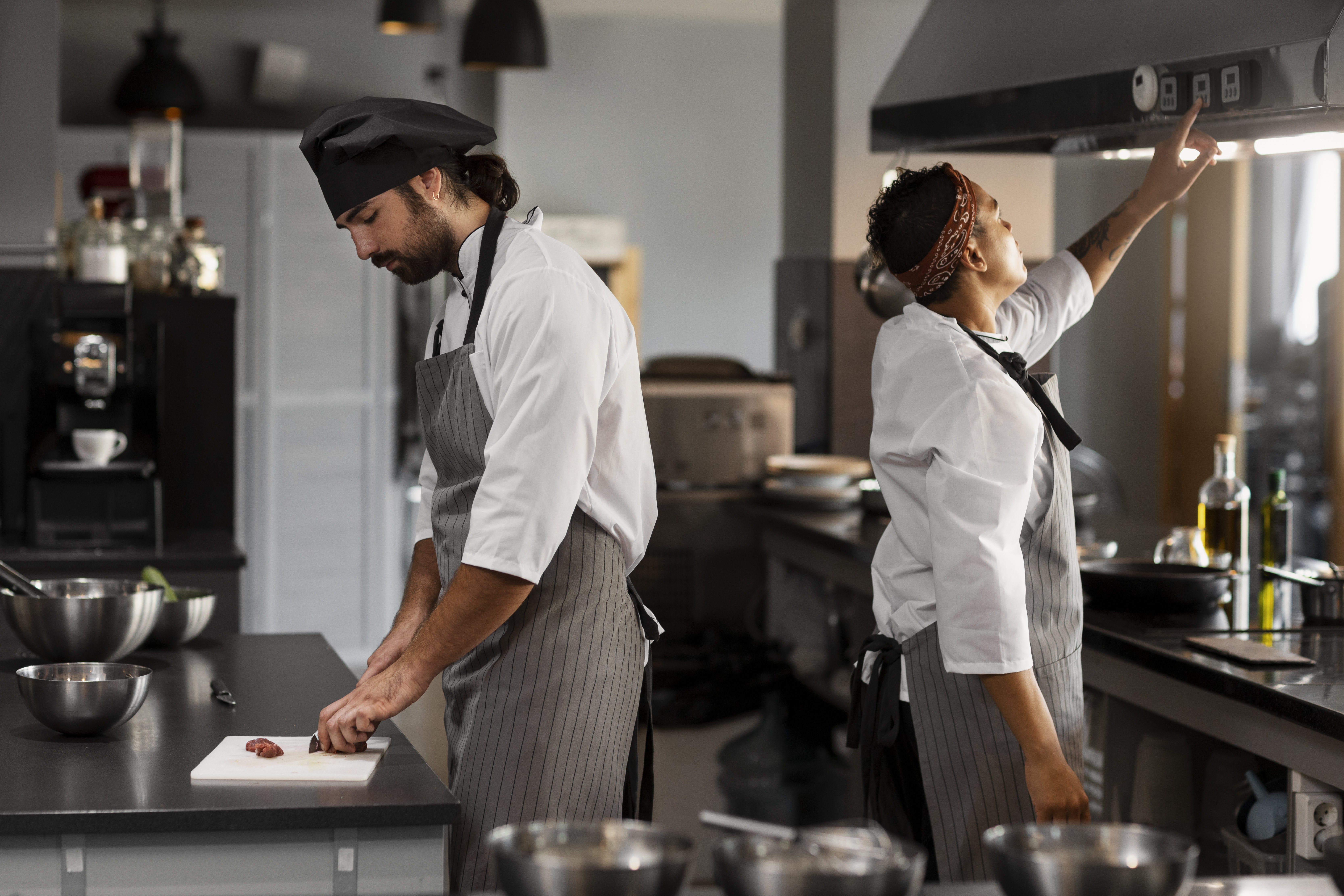 Picture of a professional kitchen